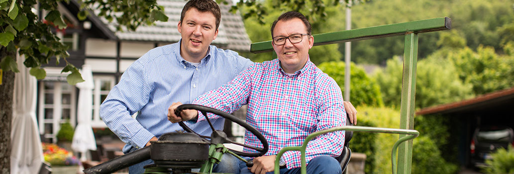 Die Inhaber Sebastian und Matthias Willecke